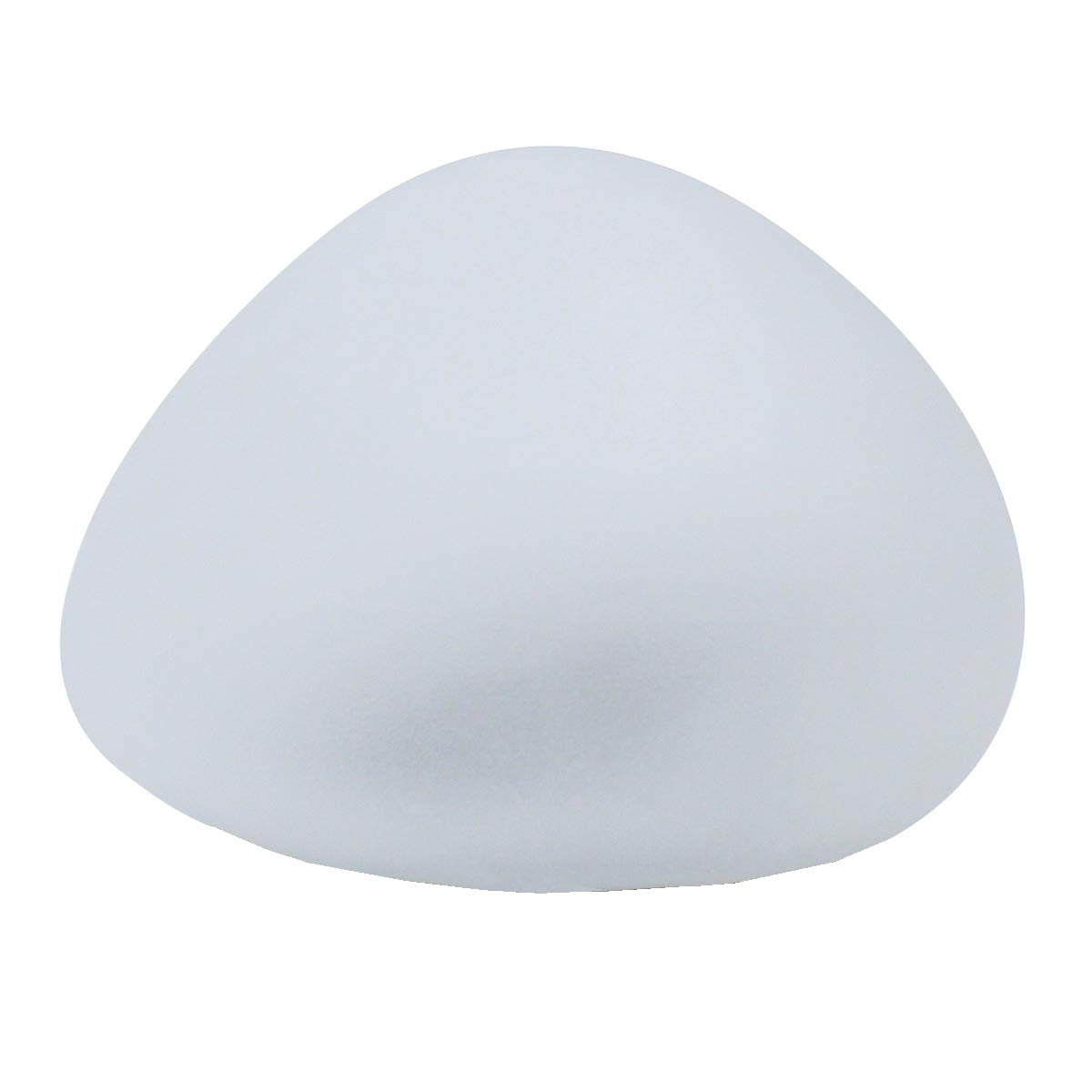 Lampe solaire décorative galet LED blanc SOLENZARA ∅16cm