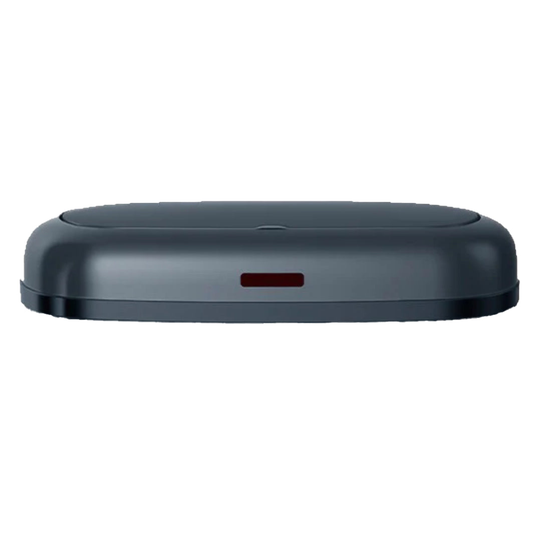 Couvercle de Poubelle cuisine automatique 58L LOGAN en acier INOX Gris Mat