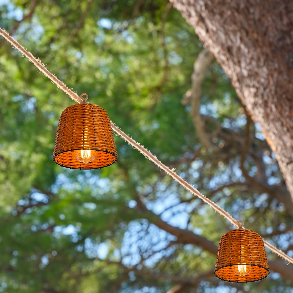 Guirlande solaire FORMENTERA BIG 20 LED 13M