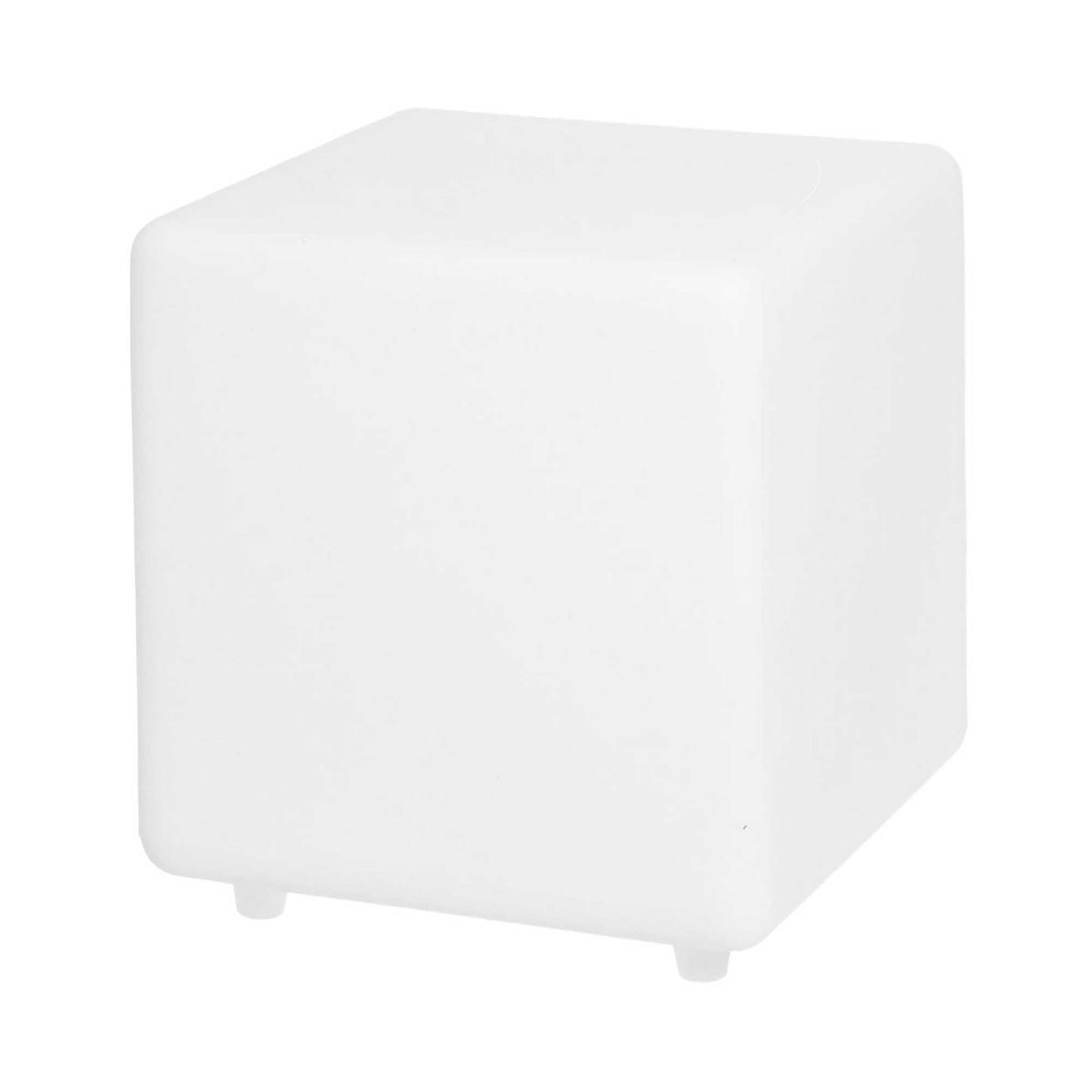 Cube lumineux sans fil LED multicolore dimmable CARRY 30cm avec télécommande et socle à induction