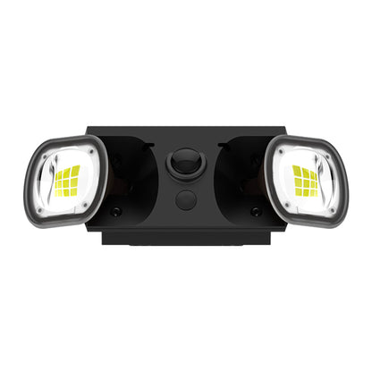 Projecteur solaire éclairage puissant 800 lumens LED blanc froid STRIKER avec détecteur de mouvement 4 modes H5,5cm