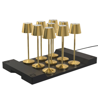 9 Lampe de table EMILY + Socle de charge