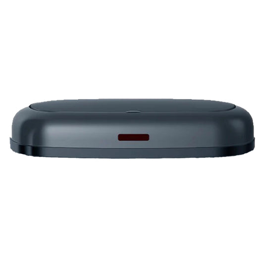 Couvercle de Poubelle cuisine automatique 58L LOGAN en acier INOX Gris Mat