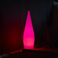 CLASSY H120cm dimmbare mehrfarbige LED-Tropfen-Funk-Stehlampe mit Fernbedienung