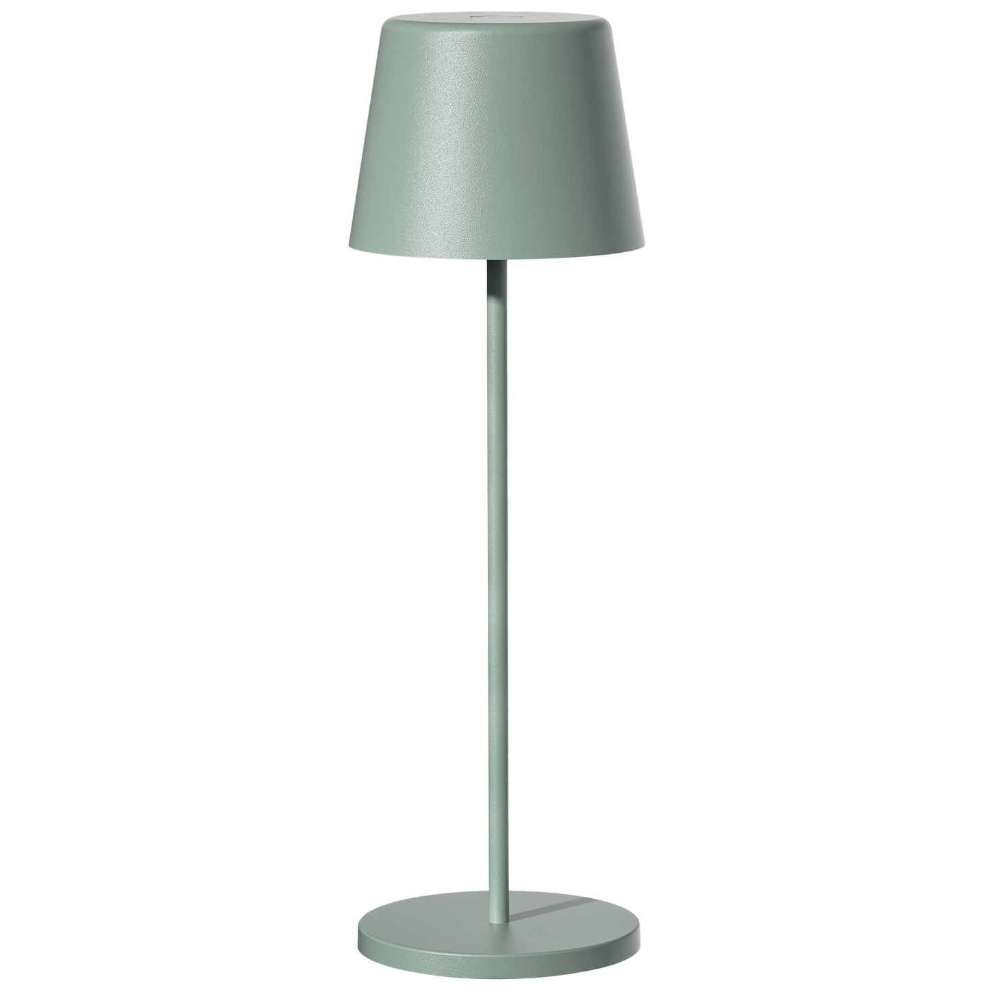 Lampe de table touch sans fil en aluminium vert KELLY OLIVE  LED blanc dimmable H38cm