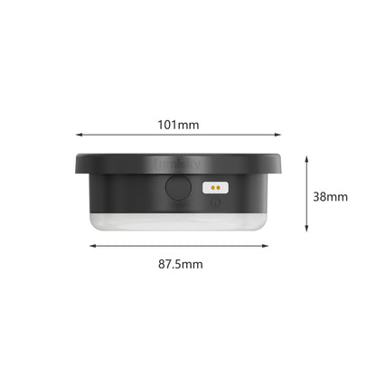 Module solaire LED rechargeable SUNNY SMALL ROUND 100 lumens D10 cm