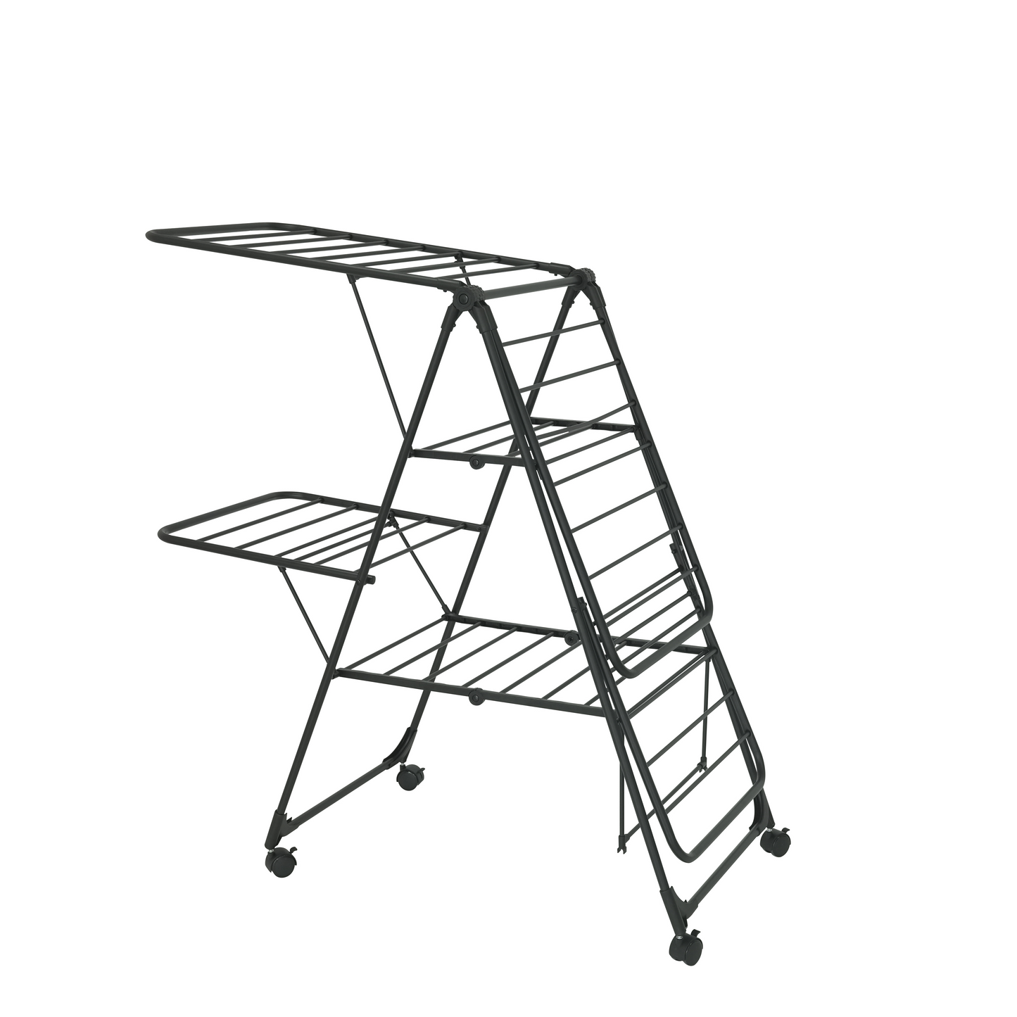 Séchoir à linge pliable étendoir multifonction 26M ALBA Couleur noir