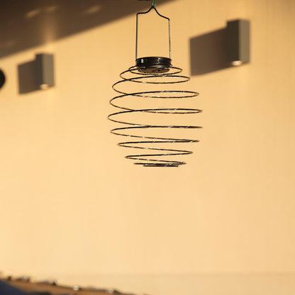 4x Décoration solaire spirale ORION H37CM