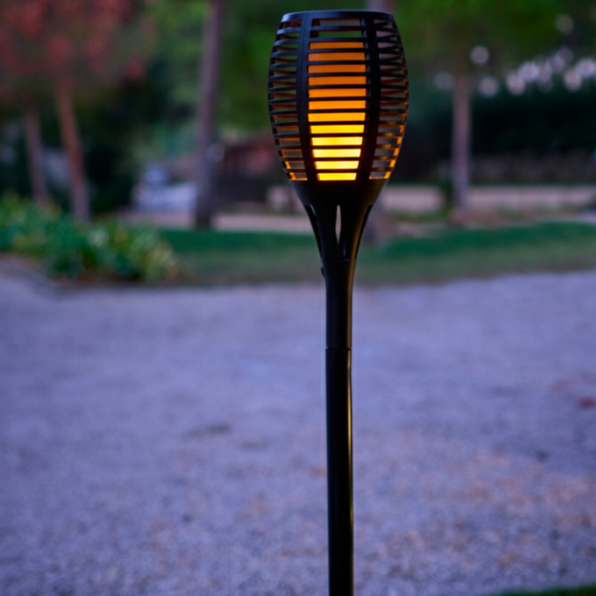 2 Torche effet flamme MAITY SUN H80CM