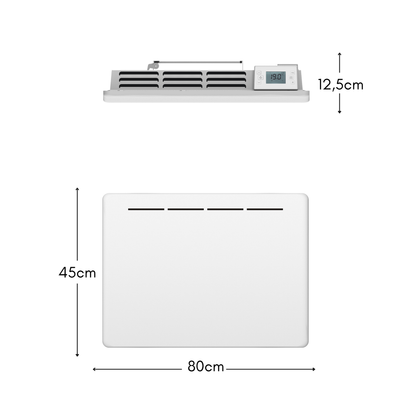 TANA 1500 W LCD-Bildschirm CAST FONTE Trockenträgheits-Elektroheizkörper