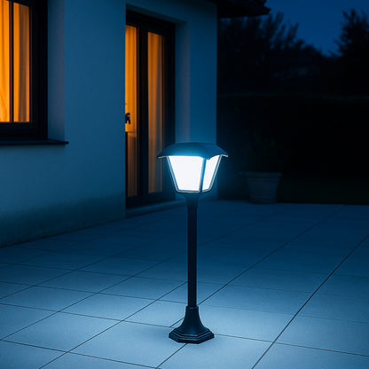 Lampadaire solaire LED blanc froid LUMAX TALL H112cm