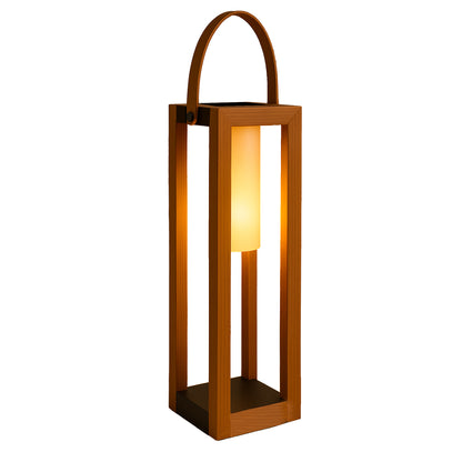 Lanterne Solaire Nomade LED Blanc SERAPHINA TALL - H50cm, Éclairage Autonome et Élégant, Idéal pour Terrasse, Jardin, Balcon et Décoration Extérieure