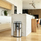 Automatischer Kücheneimer 42L LARGO aus Edelstahl mit Umreifung