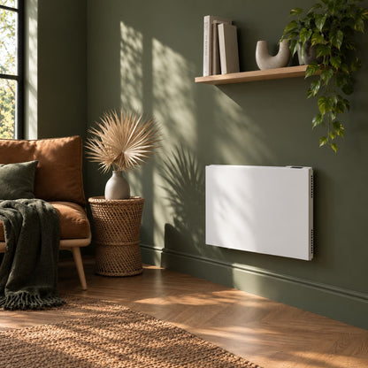 Radiateur électrique à inertie sèche CERAMIQUE écran LCD 1000W POAS