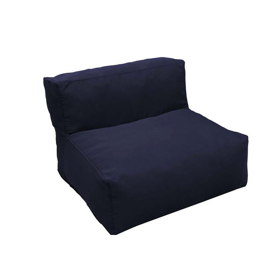 Sessel für modulares Gartensofa MODULO blau
