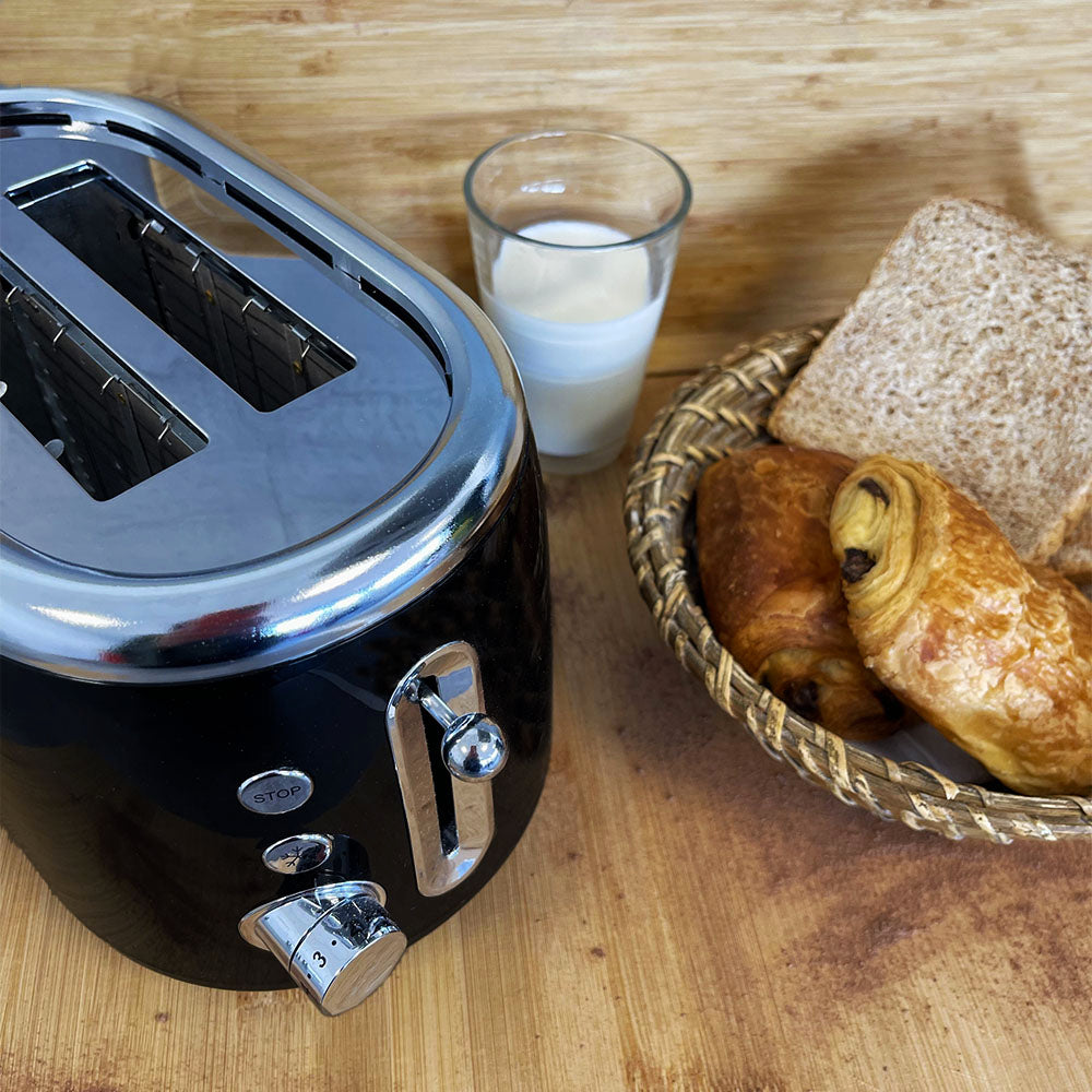 Toaster Toaster Design Vintage Retro ALTO 700W Multifunktions 2 Schlitze