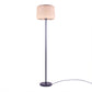 Lampadaire DIEGO en rotin naturel et métal avec douille E27 H166 cm