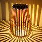 Dekorative Solarlaterne aus warmweißem LED-Polyethylen SHADY H43cm
