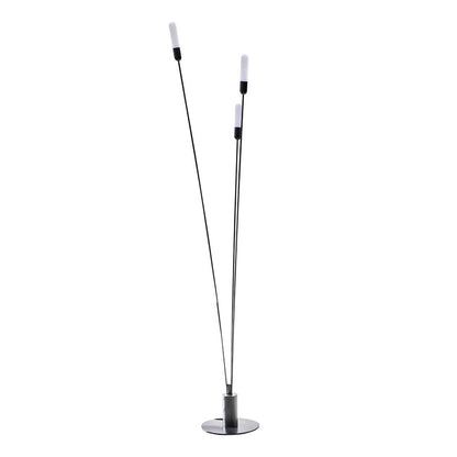 Lampadaire design filaire pour extérieur roseaux lumineux tige flexible LED blanc REEDS H156cm - REDDECO.com