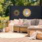 Kit clôture jardin panneaux occultant en bois composite et aluminium - Set de base + 3 extensions : longueur 7,55m - REDDECO.com