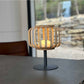 Akku-Tischlampe aus natürlichem Bambus LED warmweiß/weiß dimmbar STANDY MINI BAMBOO H25cm